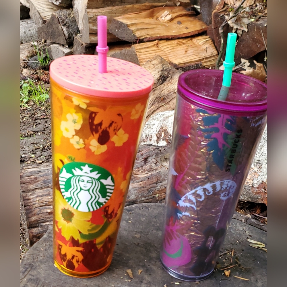 Starbuck's 24 oz Tumbler Cold Cups NEW NWOT